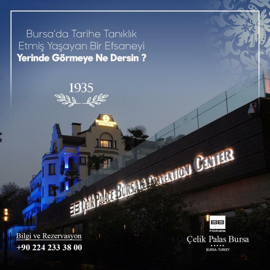 Blue Diamond Ataturk Palace Hotel Bursa Kültér fotó